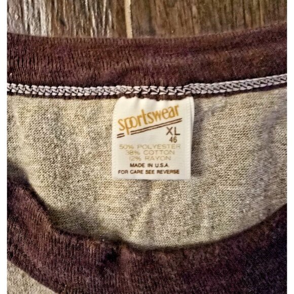 VINTAGE 70s 80s RINGER T-SHIRT XL Bait Station MASTER BAITER Stockton Lake MO - Picture 2 of 5